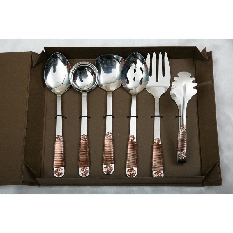 Filigree 6 Piece Hostess / Serving Set Wayfair